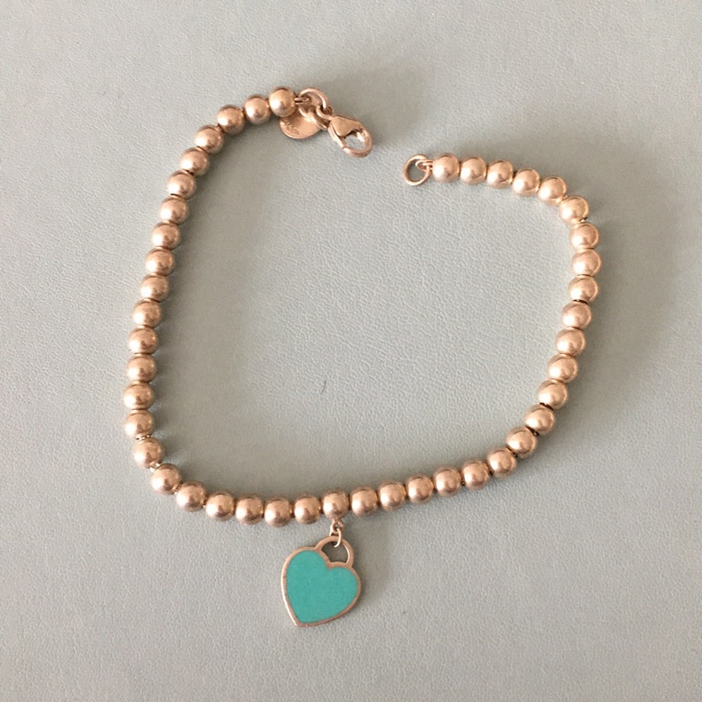 Tiffany’s bracelet with turquoise heart